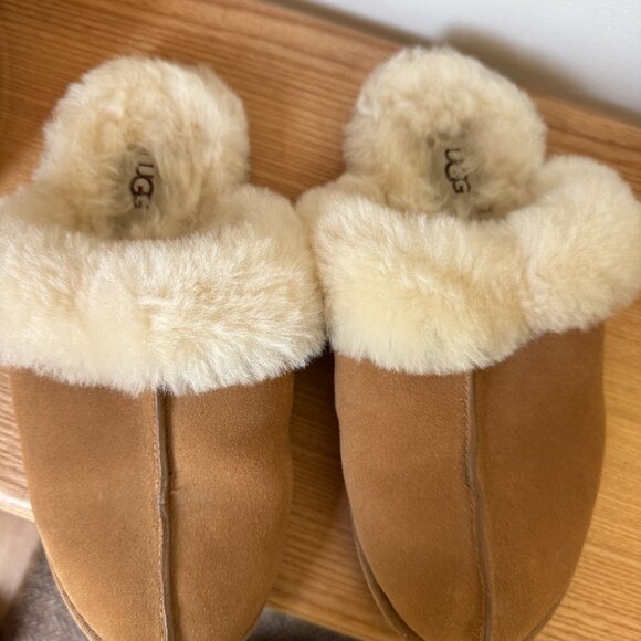 UGG Scuffette II Slippers — Chestnut — Size 7 — New - Picture 4 of 8